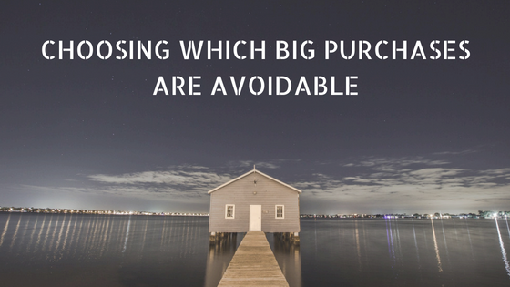 Choosing Which Big Purchases Are Avoidable | FinTechFreedom